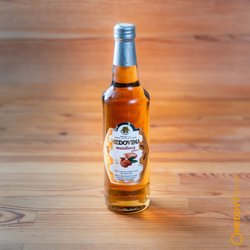 Dezertní medovina s mandlovou příchutí - Obsah: 100 ml