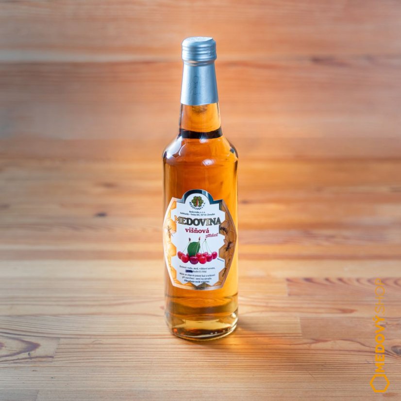 Dezertní medovina s višňovou příchutí - Obsah: 500 ml