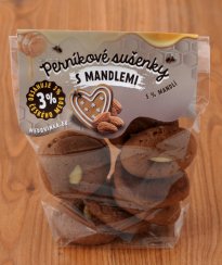 Perníkové sušenky s mandlemi