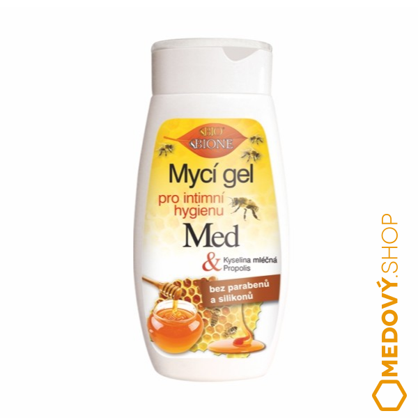 Bione Cosmetics mycí gel pro intimní hygienu Med + Q10
