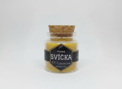 Vonná svíčka ve skle - cedr