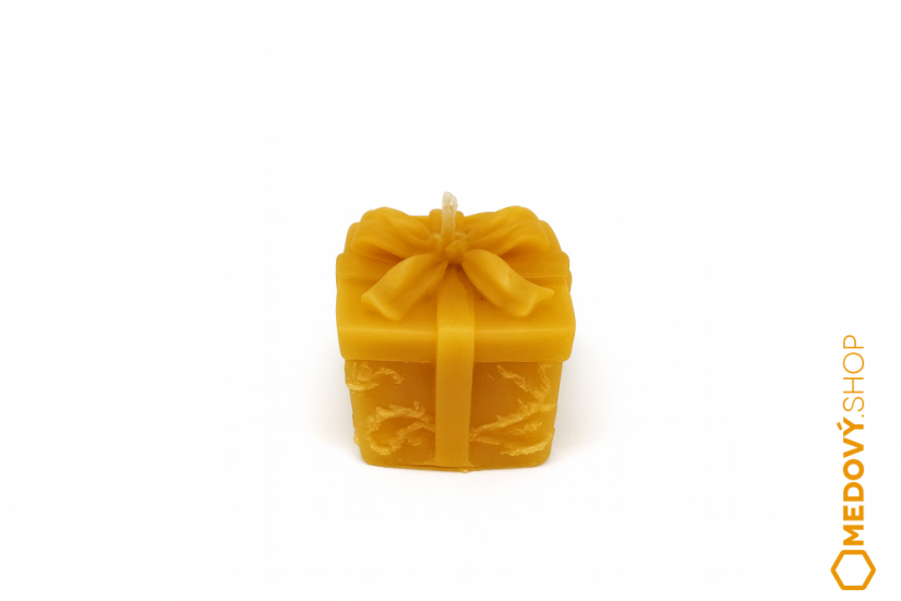 Svíčka ze včelího vosku -DÁREK