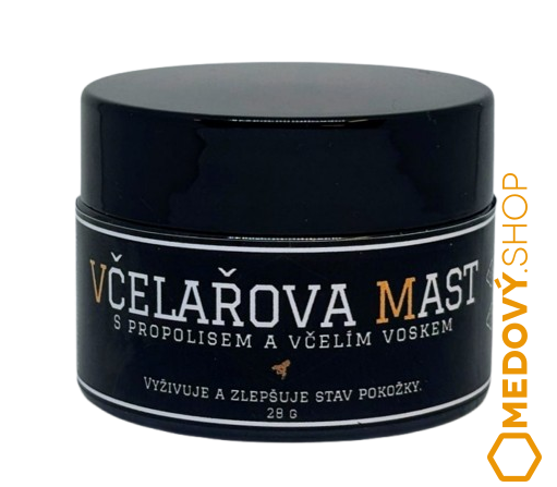 Včelařova mast - propolis a včelí vosk Exclusive