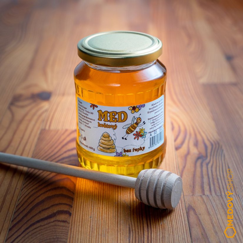 Med květový nektarový bez řepky