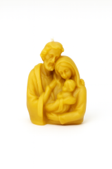 Svíčka ze včelího vosku - SVATÁ RODINA