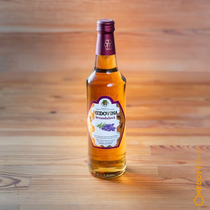 Medovina s levandulovou příchutí - Obsah: 500 ml
