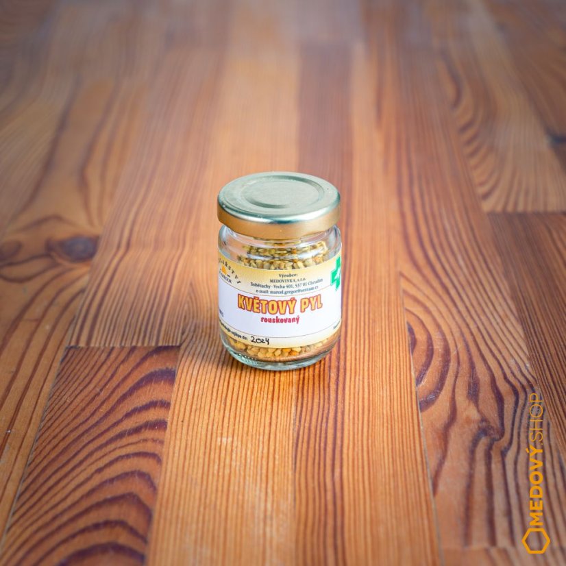 Květový pyl rouskový - Čistá hmotnost produktu: 200 g