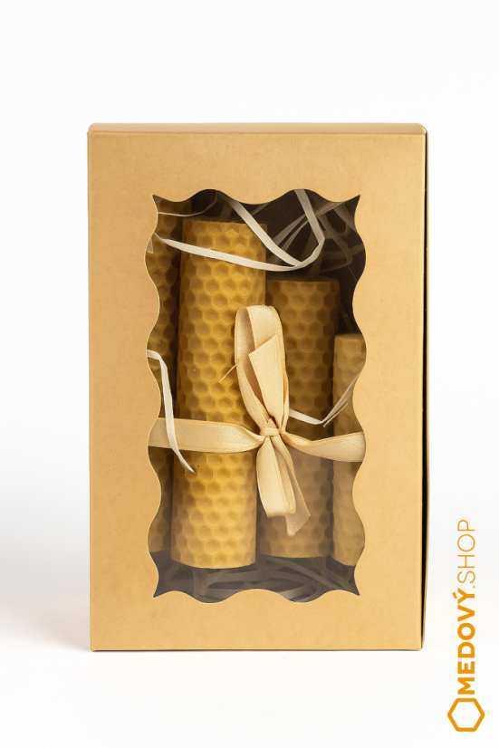 Sada 4 svíček na výrobu adventního věnce