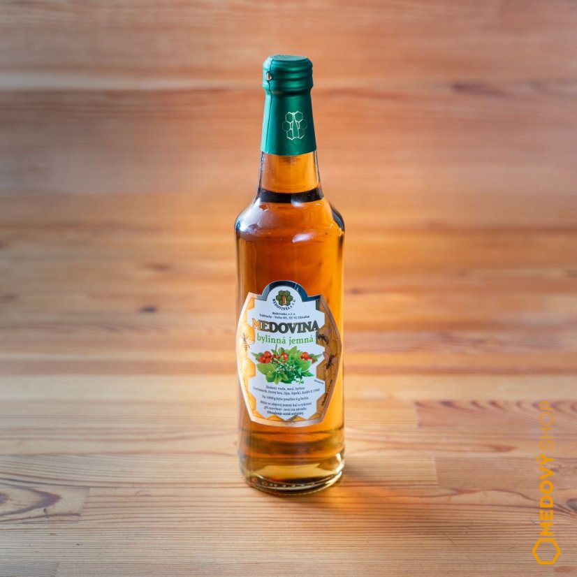 Medovina bylinná jemná - Obsah: 200 ml