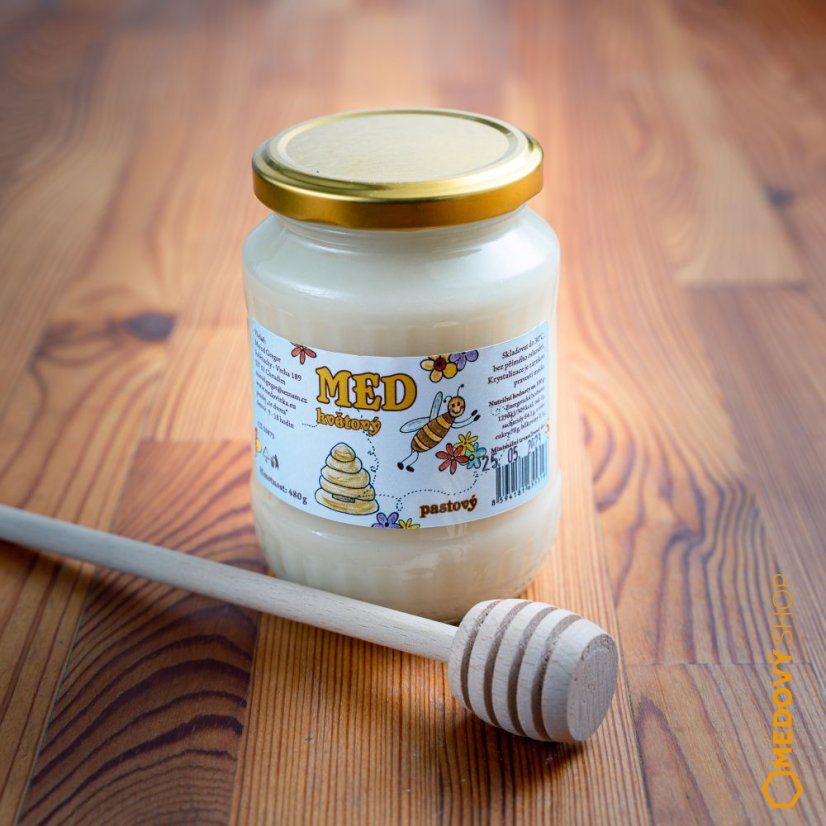 Med květový nektarový pastovaný - Čistá hmotnost produktu: 960 g