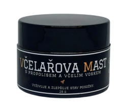 Včelařova mast - propolis a včelí vosk Exclusive