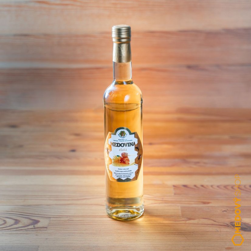 Medovina zlatá - Obsah: 200 ml