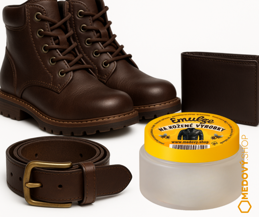 Včelařova emulze na kožené výrobky 90 g