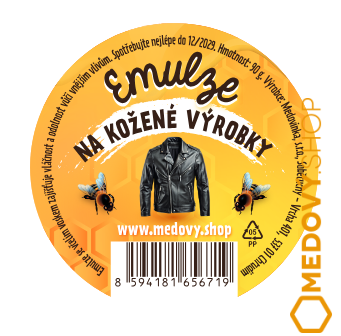 Včelařova emulze na kožené výrobky 90 g