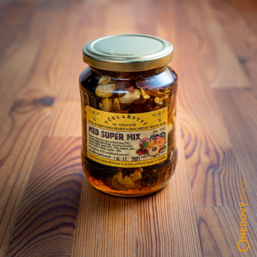 Med super mix - Čistá hmotnost produktu: 240 g