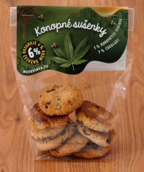 Konopné sušenky s českým medem